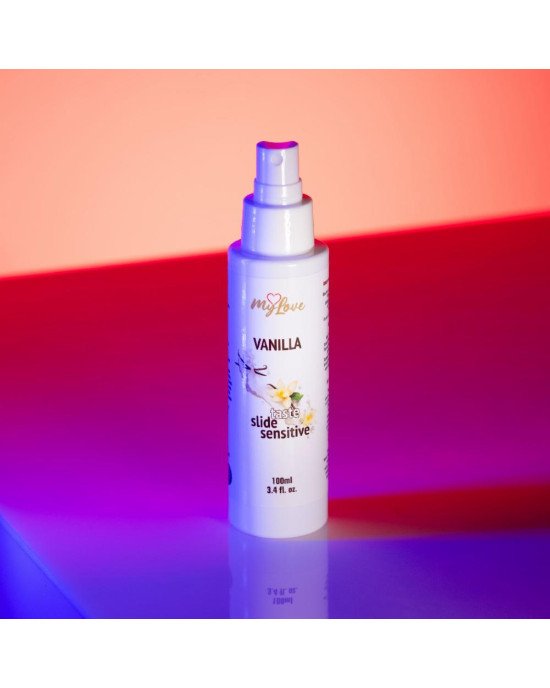 Інтимний гель-лубрикант - MyLove Taste Slide Sensitive Vanilla, 100 мл Інтимний гель-лубрикант - MyLove Taste Slide Sensitive Vanilla, 100 мл
