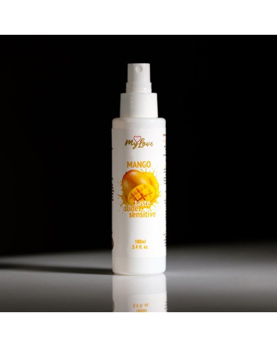 Інтимний гель-лубрикант - MyLove Taste Slide Sensitive Mango, 100 мл Інтимний гель-лубрикант - MyLove Taste Slide Sensitive Mango, 100 мл