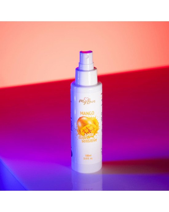 Інтимний гель-лубрикант - MyLove Taste Slide Sensitive Mango, 100 мл Інтимний гель-лубрикант - MyLove Taste Slide Sensitive Mango, 100 мл