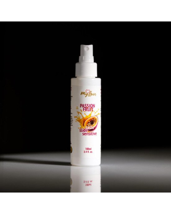 Інтимний гель-лубрикант - MyLove Taste Slide Sensitive Passion Fruit, 100 мл Інтимний гель-лубрикант - MyLove Taste Slide Sensitive Passion Fruit, 100 мл