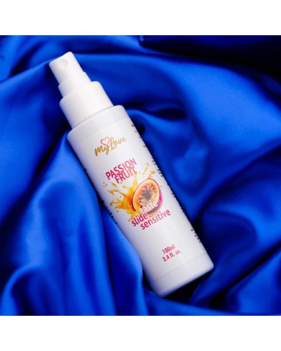 Інтимний гель-лубрикант - MyLove Taste Slide Sensitive Passion Fruit, 100 мл Інтимний гель-лубрикант - MyLove Taste Slide Sensitive Passion Fruit, 100 мл