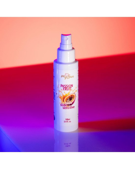 Інтимний гель-лубрикант - MyLove Taste Slide Sensitive Passion Fruit, 100 мл Інтимний гель-лубрикант - MyLove Taste Slide Sensitive Passion Fruit, 100 мл