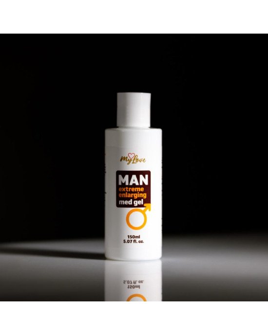 Збільшуючий гель-лубрикант для чоловіків - MyLove Man Extreme Enlarging Med Gel, 150 мл Збільшуючий гель-лубрикант для чоловіків - MyLove Man Extreme Enlarging Med Gel, 150 мл