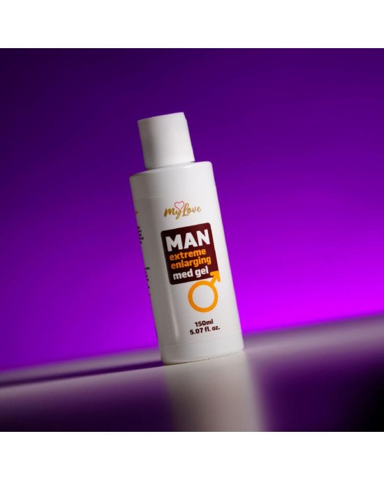 Збільшуючий гель-лубрикант для чоловіків - MyLove Man Extreme Enlarging Med Gel, 150 мл Збільшуючий гель-лубрикант для чоловіків - MyLove Man Extreme Enlarging Med Gel, 150 мл