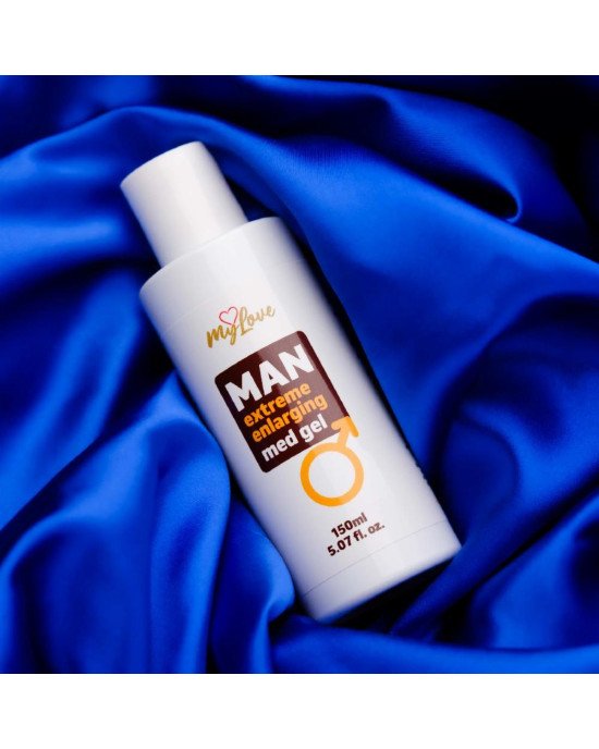 Збільшуючий гель-лубрикант для чоловіків - MyLove Man Extreme Enlarging Med Gel, 150 мл Збільшуючий гель-лубрикант для чоловіків - MyLove Man Extreme Enlarging Med Gel, 150 мл