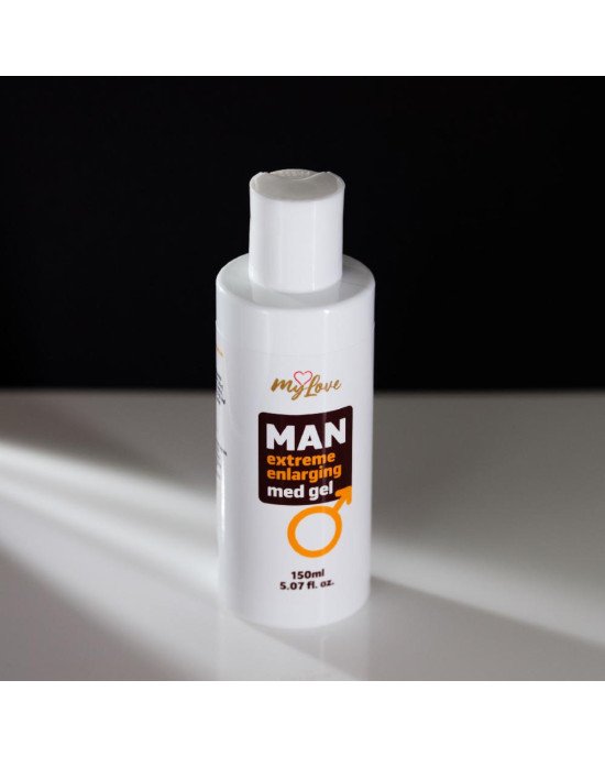 Збільшуючий гель-лубрикант для чоловіків - MyLove Man Extreme Enlarging Med Gel, 150 мл Збільшуючий гель-лубрикант для чоловіків - MyLove Man Extreme Enlarging Med Gel, 150 мл