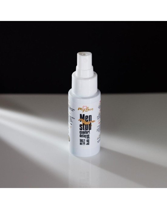 Пролонгуючий спрей-лубрикант для чоловіків - MyLove Men Stud Comfort Delay Med Spray, 50 мл Пролонгуючий спрей-лубрикант для чоловіків - MyLove Men Stud Comfort Delay Med Spray, 50 мл