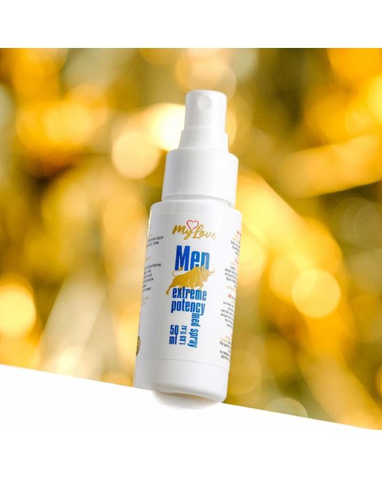 Інтимний спрей-лубрикант для чоловіків - MyLove Man Extreme Potency Med Spray, 50 мл Інтимний спрей-лубрикант для чоловіків - MyLove Man Extreme Potency Med Spray, 50 мл