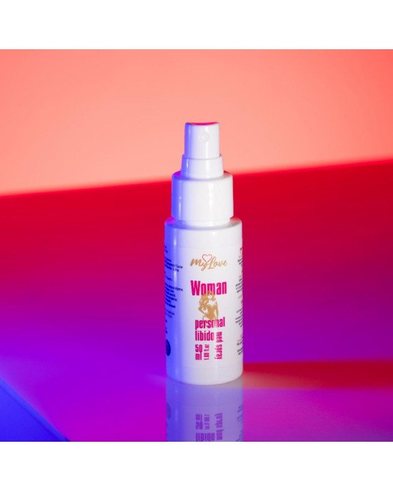 Інтимний спрей-лубрикант для жінок - MyLove Woman Personal Libido Med Spray, 50 мл Інтимний спрей-лубрикант для жінок - MyLove Woman Personal Libido Med Spray, 50 мл
