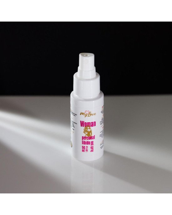 Інтимний спрей-лубрикант для жінок - MyLove Woman Personal Libido Med Spray, 50 мл Інтимний спрей-лубрикант для жінок - MyLove Woman Personal Libido Med Spray, 50 мл