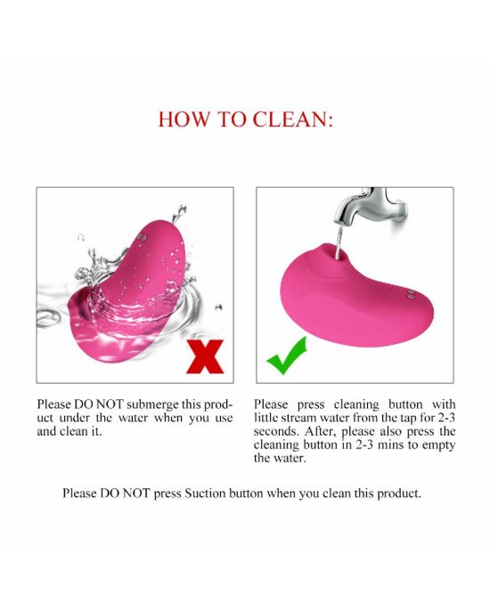 Кліторальний вібростимулятор - Pretty Love Arila Clitoral Suction Vibrator Кліторальний вібростимулятор - Pretty Love Arila Clitoral Suction Vibrator