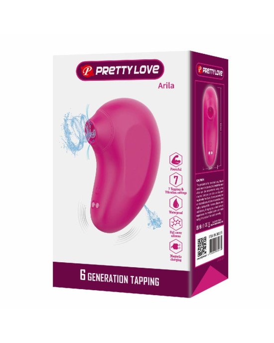 Кліторальний вібростимулятор - Pretty Love Arila Clitoral Suction Vibrator Кліторальний вібростимулятор - Pretty Love Arila Clitoral Suction Vibrator