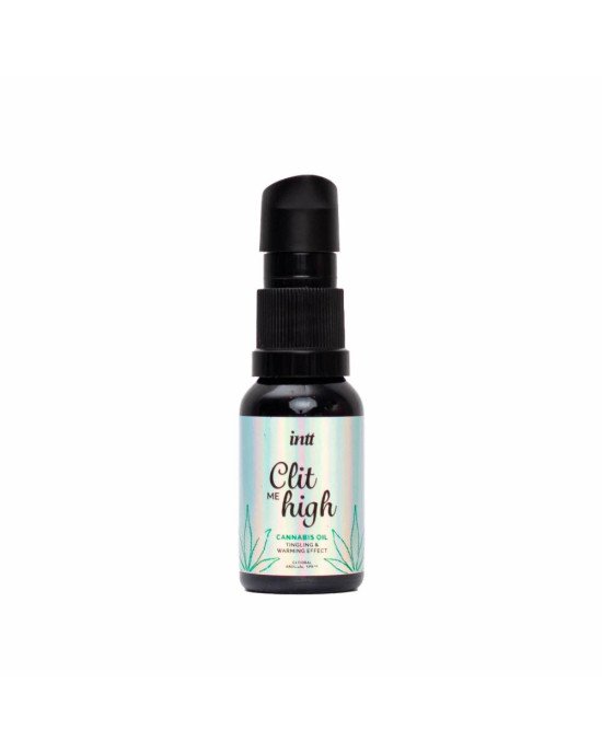 Збуджуючий спрей для клітора - Intt Clit Me High Cannabis Oil Tingling and Warming Effect, 12 мл