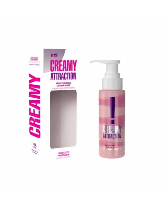 Крем-гель для тіла - Intt Creamy Attraction Afrodisiac Fragrance, 100 мл Крем-гель для тіла - Intt Creamy Attraction Afrodisiac Fragrance, 100 мл