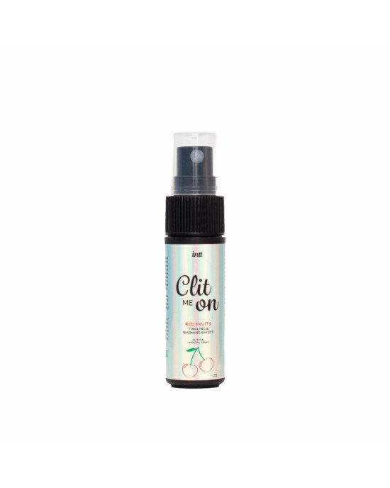Збуджуючий спрей для клітора - Intt Clit Me On Red Fruits Tingling and Warming Effect, 12 мл Збуджуючий спрей для клітора - Intt Clit Me On Red Fruits Tingling and Warming Effect, 12 мл