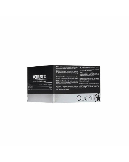Масажна свічка - Ouch! Massage Candle Rose Scented, 100 г