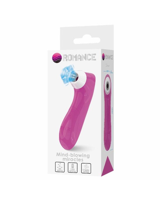 Вакуумний стимулятор - Romance Sucking Pleasure Stimulator Breeze Pink