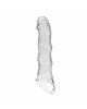 Подовжуюча насадка на член - Pretty Love Extension Penis Sleeve Clear, 28 см
