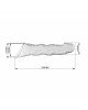 Подовжуюча насадка на член - Pretty Love Extension Penis Sleeve Clear, 28 см