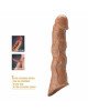 Подовжуюча насадка на член - Pretty Love Extension Penis Sleeve Latin, 28 см Подовжуюча насадка на член - Pretty Love Extension Penis Sleeve Latin, 28 см