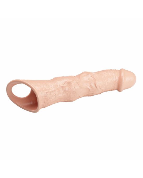 Подовжуюча насадка на член - Pretty Love Extension Penis Sleeve Flesh, 28 см Подовжуюча насадка на член - Pretty Love Extension Penis Sleeve Flesh, 28 см