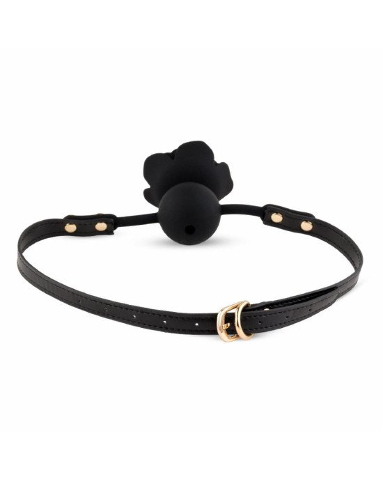 Кляп - Black Rose Ball Gag Кляп - Black Rose Ball Gag