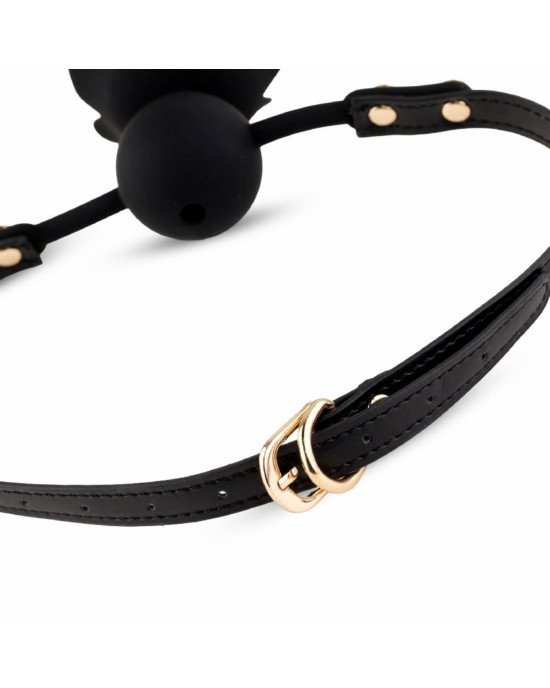 Кляп - Black Rose Ball Gag Кляп - Black Rose Ball Gag