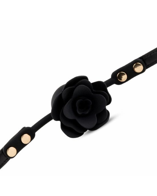 Кляп - Black Rose Ball Gag Кляп - Black Rose Ball Gag
