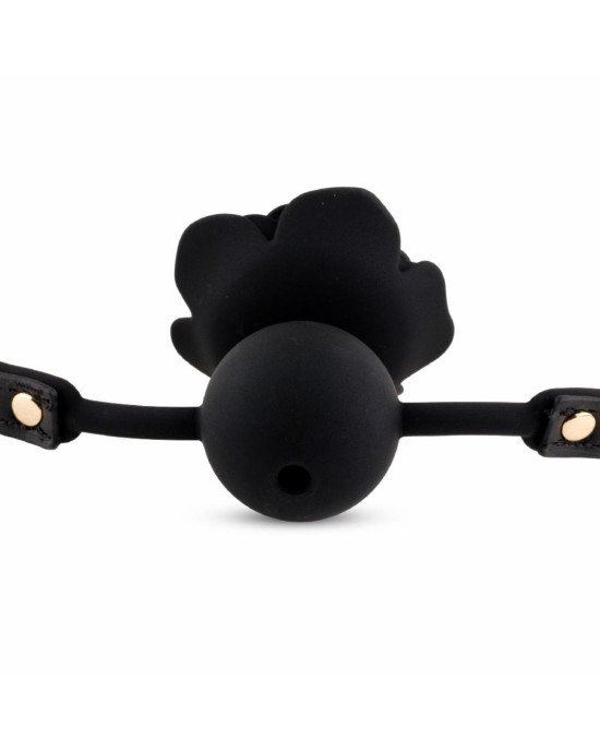 Кляп - Black Rose Ball Gag Кляп - Black Rose Ball Gag