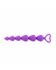 Анальний ланцюжок - Anal Beads Heart Purple Анальний ланцюжок - Anal Beads Heart Purple