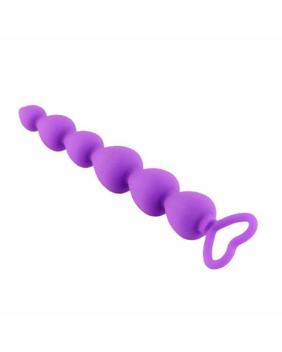 Анальний ланцюжок - Anal Beads Heart Purple Анальний ланцюжок - Anal Beads Heart Purple