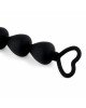 Анальний ланцюжок - Anal Beads Heart Black Анальний ланцюжок - Anal Beads Heart Black