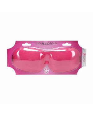 Маска на очі - Ouch! 3D Blindfold Pink