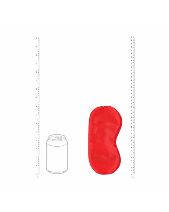 Маска на очі - Ouch! Satin Blindfold Red Маска на очі - Ouch! Satin Blindfold Red