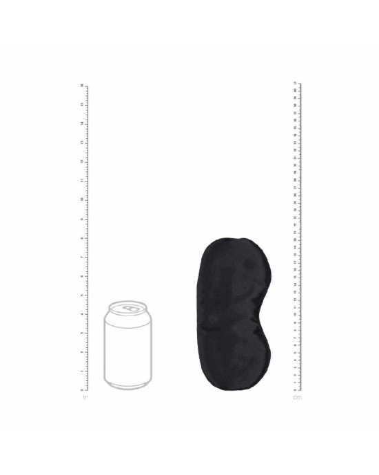 Маска на очі - Ouch! Satin Blindfold Black Маска на очі - Ouch! Satin Blindfold Black