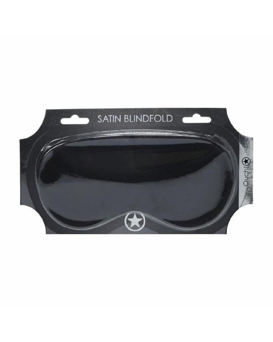 Маска на очі - Ouch! Satin Blindfold Black Маска на очі - Ouch! Satin Blindfold Black