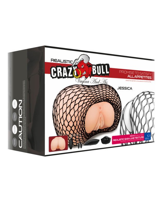 Мастурбатор - Crazy Bull Jessica Vagina And Ass Мастурбатор - Crazy Bull Jessica Vagina And Ass