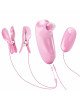 Секс набір - Pretty Love Imonie 3 in 1 Nipple Clamp & Bullet Vibrator Set Секс набір - Pretty Love Imonie 3 in 1 Nipple Clamp & Bullet Vibrator Set
