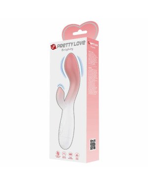 Вібратор - Pretty Love Brighty White/Pink Вібратор - Pretty Love Brighty White/Pink