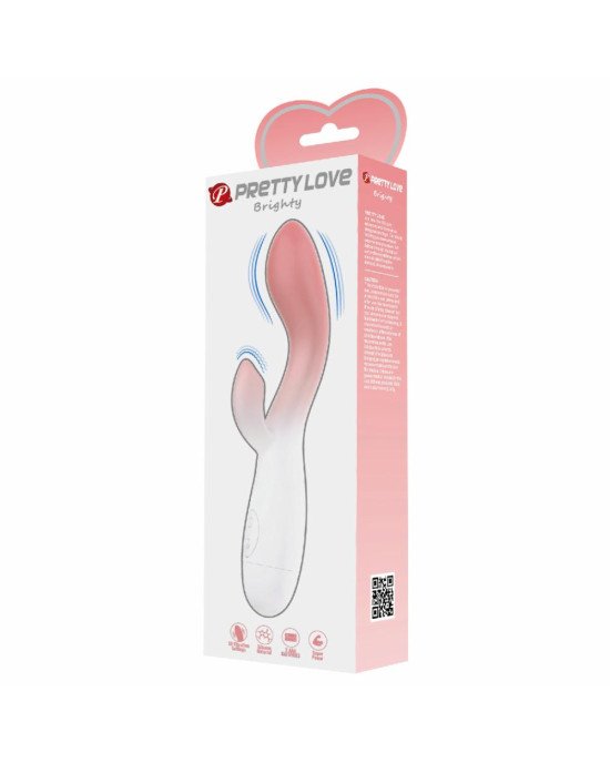 Вібратор - Pretty Love Brighty White/Pink Вібратор - Pretty Love Brighty White/Pink