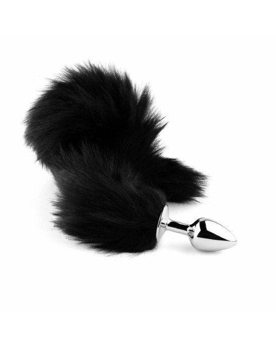 Анальна пробка - Fox Tail Black, XL Анальна пробка - Fox Tail Black, XL