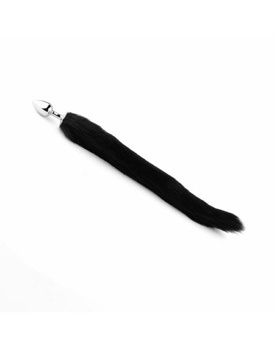 Анальна пробка - Fox Tail Black, XL Анальна пробка - Fox Tail Black, XL