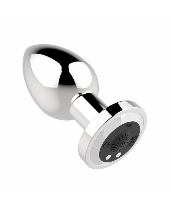 Анальна пробка - Rechargeable Butt Plug Vibrator Silver Анальна пробка - Rechargeable Butt Plug Vibrator Silver