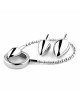 Анальна пробка зі змінними елементами - Jewellery Metal Anal Plug No. 4 Анальна пробка зі змінними елементами - Jewellery Metal Anal Plug No. 4