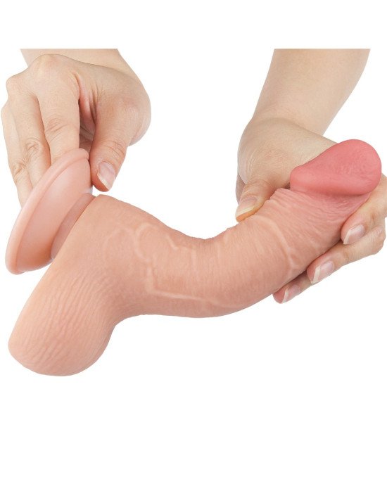 Фалоімітатор - Sliding-Skin Dual Layer Dong 7.5 Фалоімітатор - Sliding-Skin Dual Layer Dong 7.5