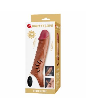 Вібронасадка на член - Pretty Love Penis Sleeve