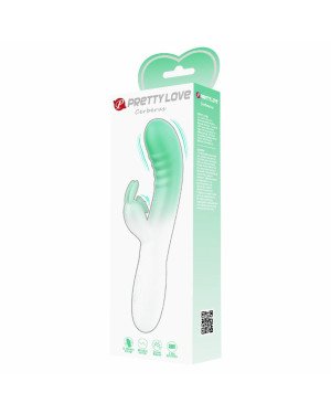 Вібратор - Pretty Love Cerberus White/Mint