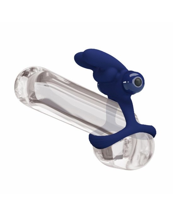 Ерекційне кільце - Pretty Love Powerful Vibro Cock Ring Bunny Blue Ерекційне кільце - Pretty Love Powerful Vibro Cock Ring Bunny Blue