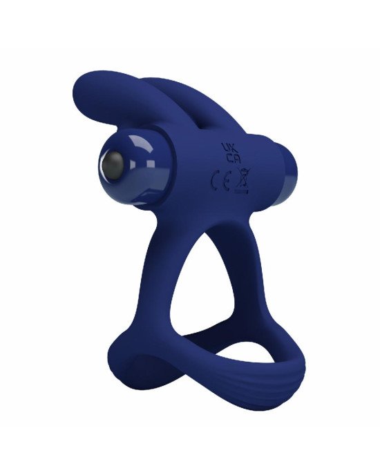Ерекційне кільце - Pretty Love Powerful Vibro Cock Ring Bunny Blue Ерекційне кільце - Pretty Love Powerful Vibro Cock Ring Bunny Blue