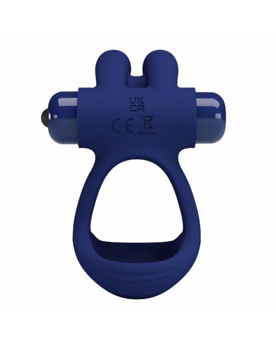 Ерекційне кільце - Pretty Love Powerful Vibro Cock Ring Bunny Blue Ерекційне кільце - Pretty Love Powerful Vibro Cock Ring Bunny Blue